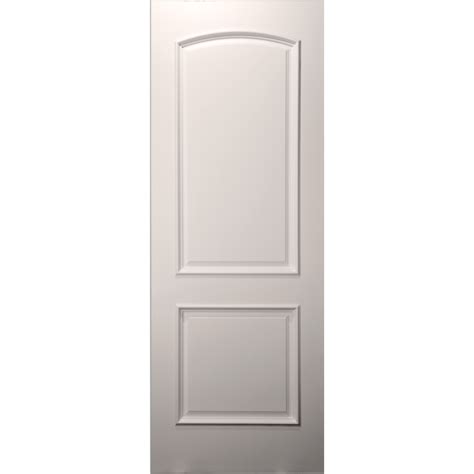 Paint Grade 20 Min Fire Rated 2 Panel Arch Top Primed Door Lux Doors