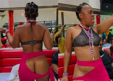 Fans React To Zodwa Wabantu Out Pantyless Watch AffluenceR