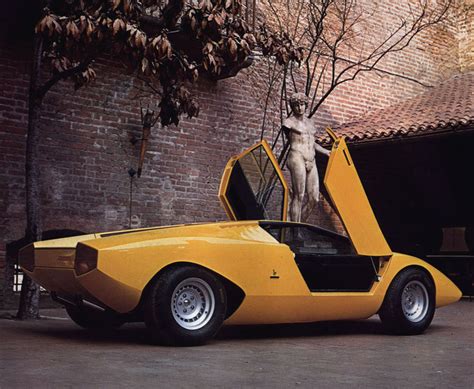 1970s Supercars Lamborghini Countach Concept Car