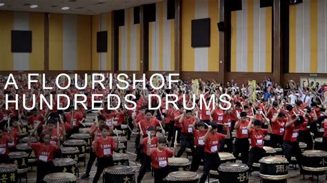 Here is the 24 seasons drum performance by the vr drumming academy at the taiwan excellence pavilion 2017. A Flourish of Hundreds Drums - YouTube