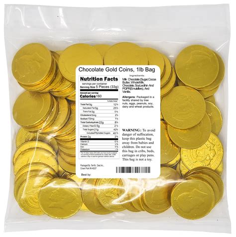 Buy Chocolate Gold Coins 1lb Bag Online At Desertcartuae