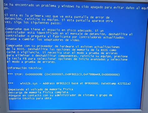 Solución Al Error 0x0000008e Pantalla Azul De La Muerte Windows