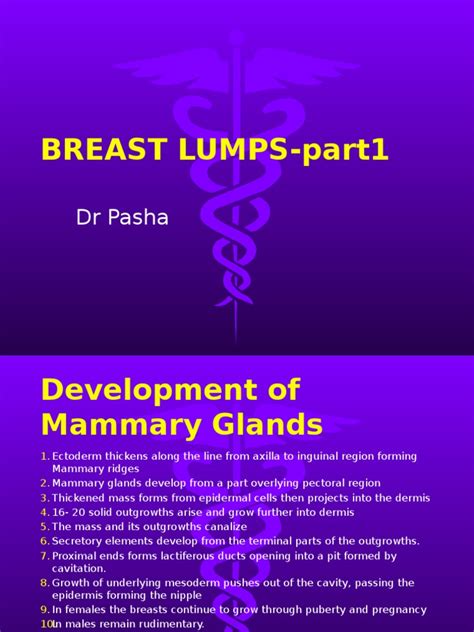Breast Lumps Part 1 Pdf Breast Cancer Mammography
