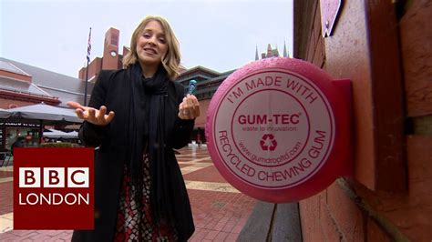 A Surprising New Afterlife For Chewing Gum Bbc London News Youtube