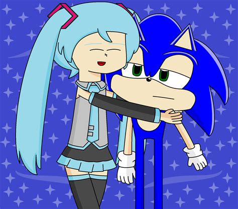Miku Loves Sonic By Sonicsmash328 On Deviantart
