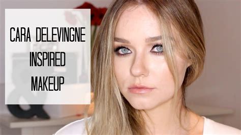 Cara Delevingne Inspired Makeup Look Beautylifemichelle Youtube