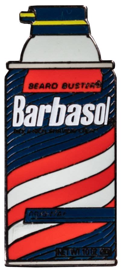 Jurassic Park Barbasol Shaving Cream Enamel Pin Ikon Collectables