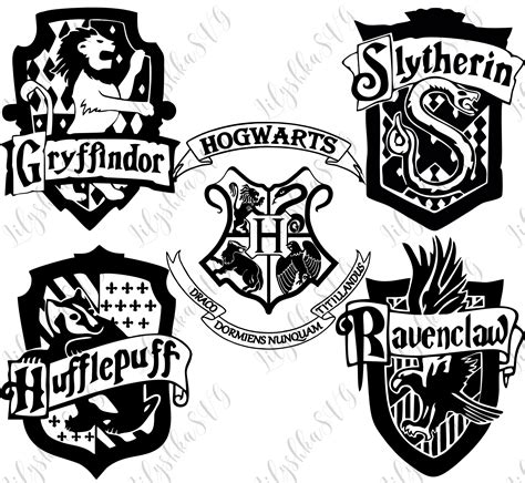 Harry Potter House Crests Svg Free Ichigokids