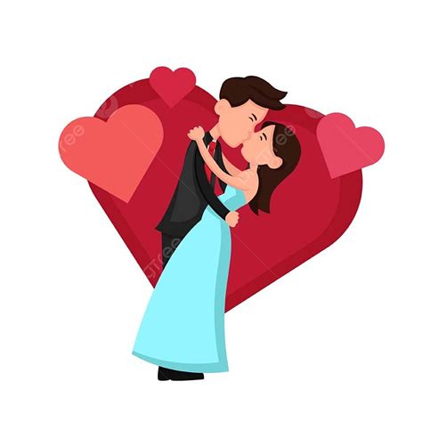 Romantic Couple Clipart Png Images Cute Isolated Romantic Couple
