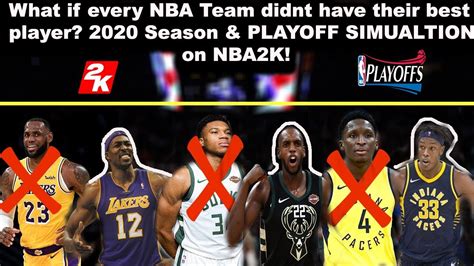 Before the league suspension, most of the squads listed exceeded expectations. Removing Each Teams BEST Player - 2020 NBA Season ...