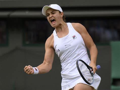 Wimbledon Day Nine Top Seed Ashleigh Barty Headlines Womens Quarter