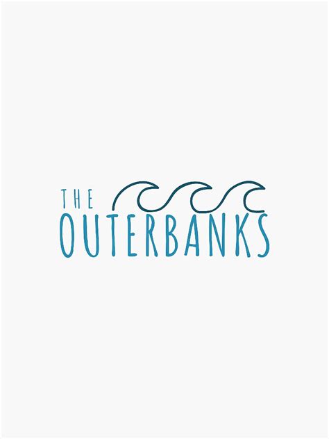 The Outer Banks Sticker For Sale By Coloredtears Redbubble