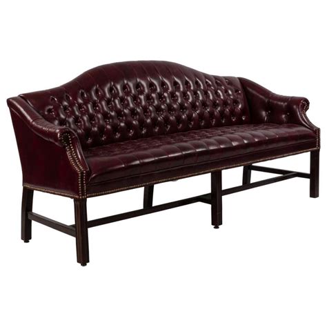 Antique Camelback Chippendale Style Sofa At 1stdibs