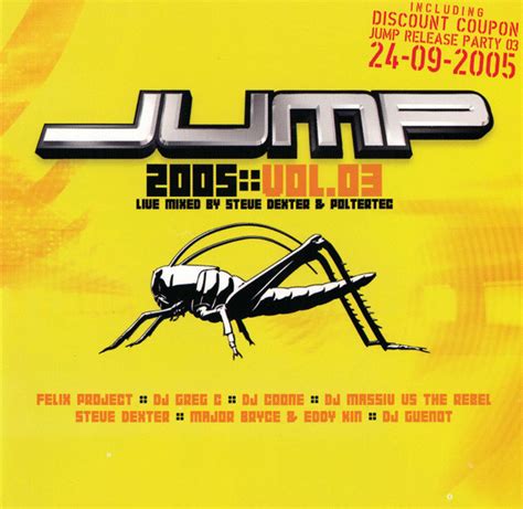 Steve Dexter And Poltertec Jump 2005 Vol 03 2005 Cd Discogs
