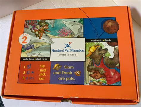 Hooked On Phonics Learn To Read Level 2 Complete Box Set With Workbook Ebay