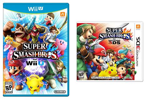 Super Smash Bros For Nintendo 3ds And Wii U Box Art Super Smash Bros Smash Bros Bro Game