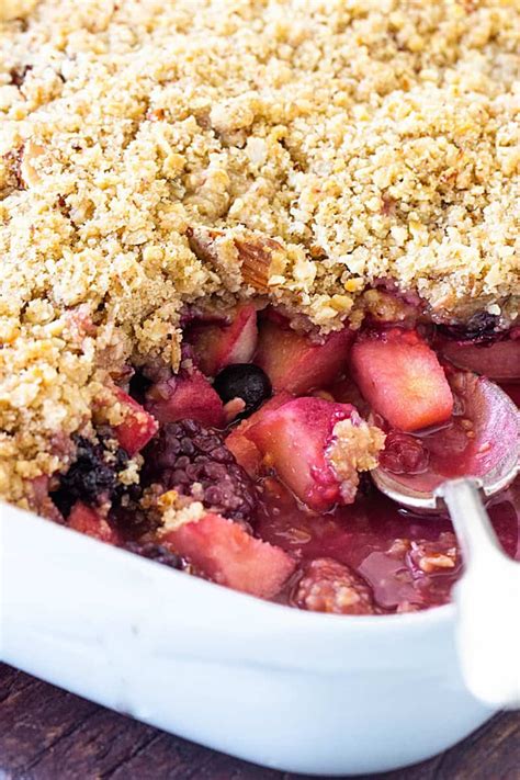 Apple Berry Crumble Is The Ultimate Dessert Easy To Make Can Be