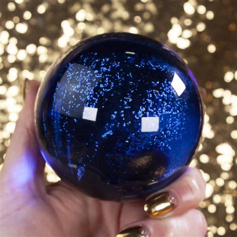 Gemstone Sale Blue Obsidian Sphere