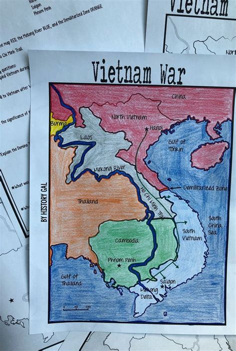 Vietnam War Worksheet Answer Key
