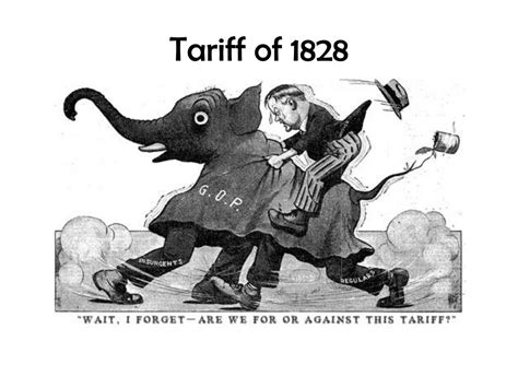 Ppt Tariff Of Abominations Tariff Of 1828 Powerpoint Presentation