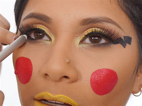 Makeup Tutorial An Adorable Pikachu Beauty Look You Can Do Yourself