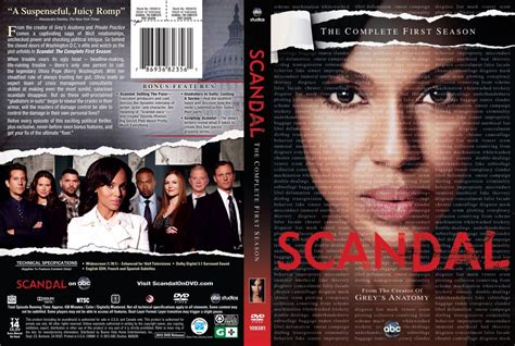 Scandal Season 1 Tv Dvd Scanned Covers Dvd Covers Scandal Season 1 20208 Dvd Covers