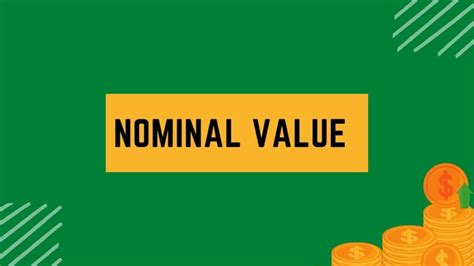How Nominal Value Is Used To Determine Dividends Finance Reference