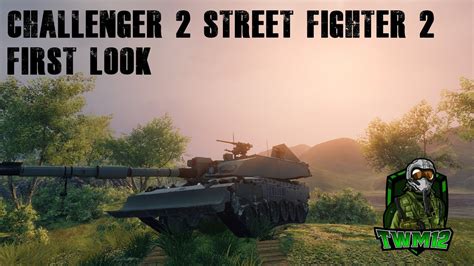 Challenger 2 Streetfighter 2 First Look Armored Warfare Youtube