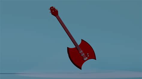 I Made Marceline S Bass In Blender Any Feedback Would Be Appreciated Adventuretime