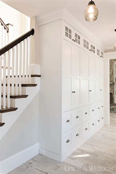 What A Creative Storage Solution For The Foyer Entryway Built In