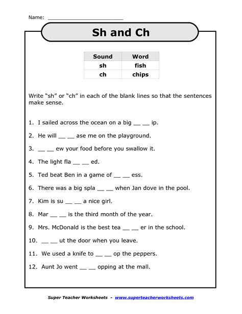 ️consonant Digraphs Worksheets 2nd Grade Free Download