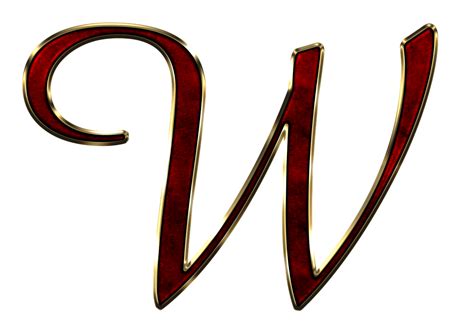 W Letter Png Transparent Images Png All