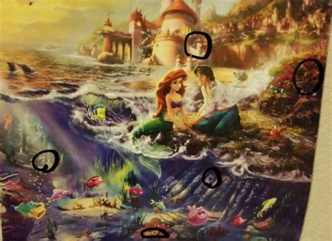 Hidden Pictures In Thomas Kinkade Disney Paintings Visual Motley