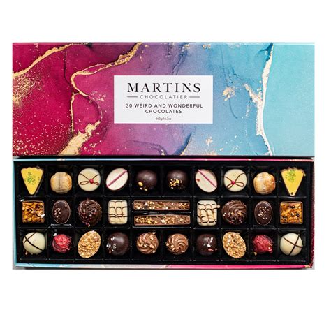 Martins Chocolatier Weird And Wonderful Collection Chocolate T Set