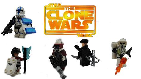 Star Wars Custom Lego Clone Troopers Youtube