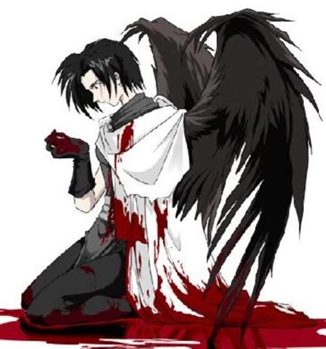 Anime Boy With Wings Anime Guy W Wings ♣anime Gore♣ Pinterest