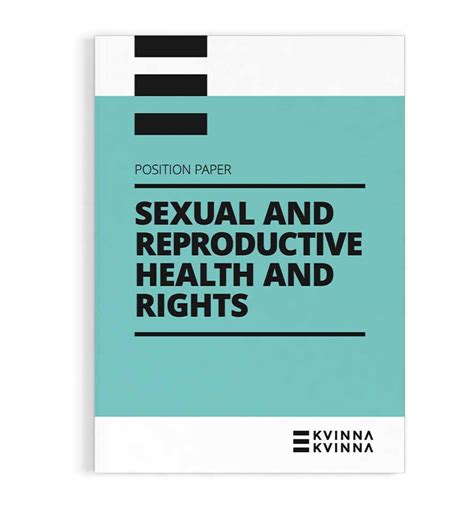 Position Paper Sexual And Reproductive Health And Rights