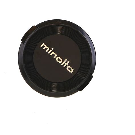 Minolta 57mm Snap On Front Lens Cap At Keh Camera