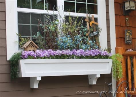 How To Build A Window Box Planter In 5 Steps Remodelaholic