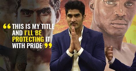 Vijender Singh Is Confident But Not Complacent For Saturdays 10 Round