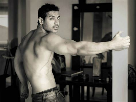 Hot Body Shirtless Indian Bollywood Model Actor John Abraham