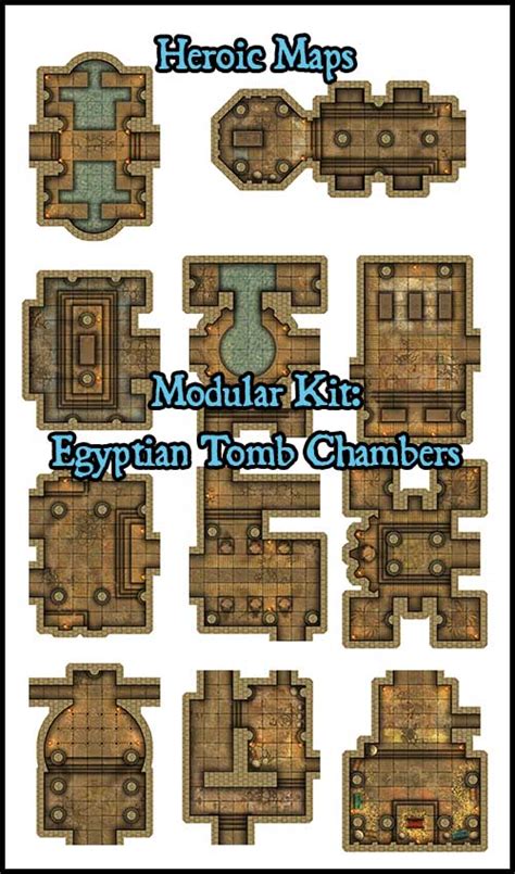 Heroic Maps Egyptian Tomb Chambers Bols Gamewire