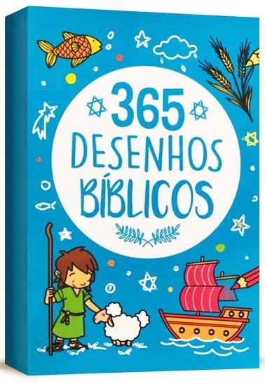 Bíblia Infantil Ilustrada 365 Desenhos Bíblicos Para cada dia do