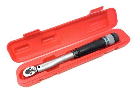 New Genius Tools 40 250 In Lb 14 Dr Adjustable Torque Wrench Ebay