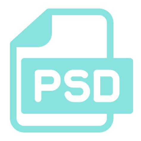 Free Photoshop File Icon of Line style - Available in SVG, PNG, EPS, AI gambar png