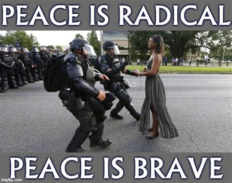Peace Is A Radical Message Spread It Anyway Unfeatured From Peaceon