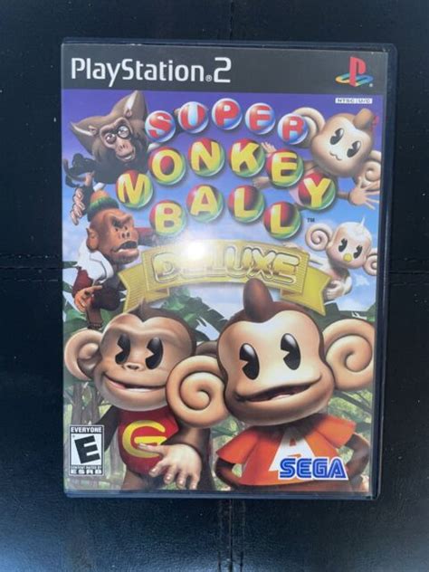 Super Monkey Ball Deluxe Sony Playstation 2 2005 For Sale Online Ebay