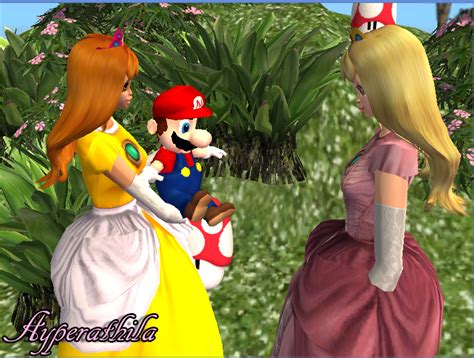 Mod The Sims Princess Peach Sim Dress Crown Hair And Dress Re Colors