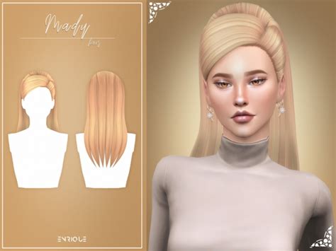 Mady Hair At Enriques4 Sims 4 Updates