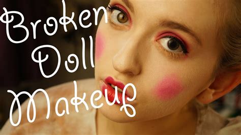 Broken Doll Halloween Makeup Tutorial Youtube